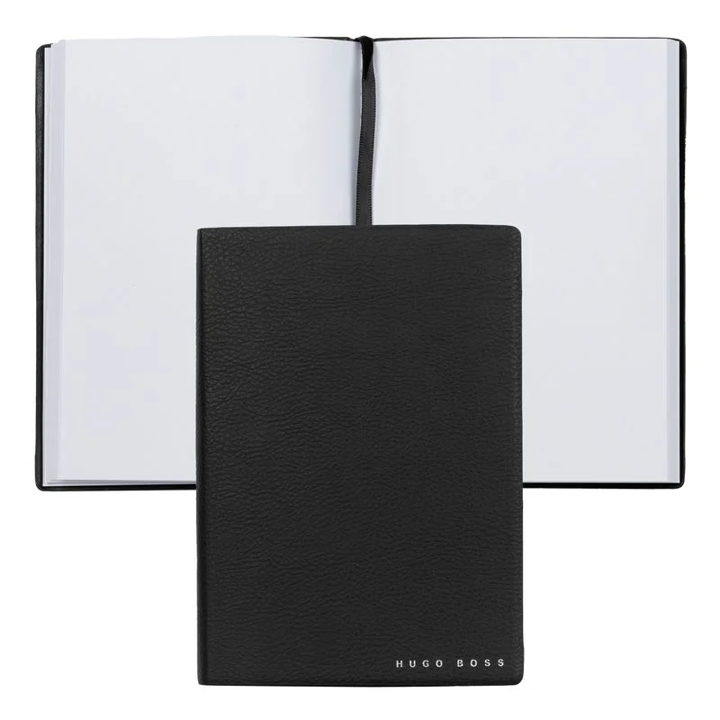 Hugo Boss Notebook Essential Storyline, blank pages, A6, black