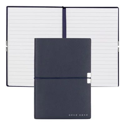 Hugo Boss Notebook Elegance Storyline, ruled, A6, dark blue