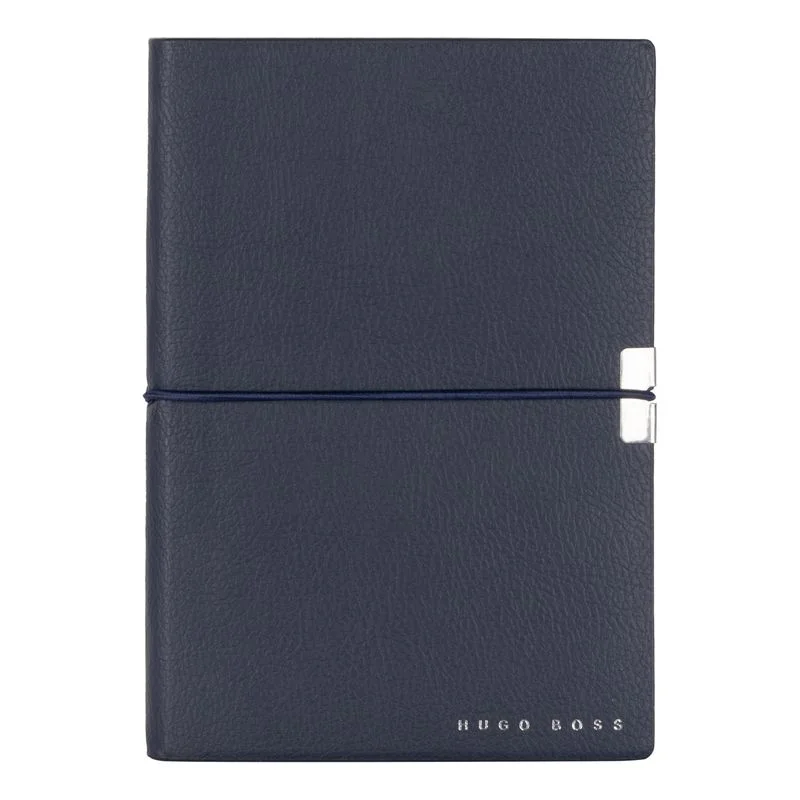 Hugo Boss Notebook Elegance Storyline, ruled, A6, dark blue