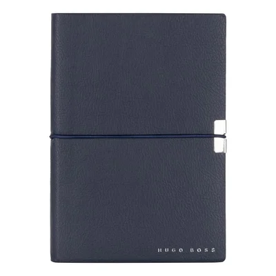 Hugo Boss Notebook Elegance Storyline, ruled, A6, dark blue