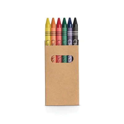 Hi!dea Crayons Eagle, 6 colors