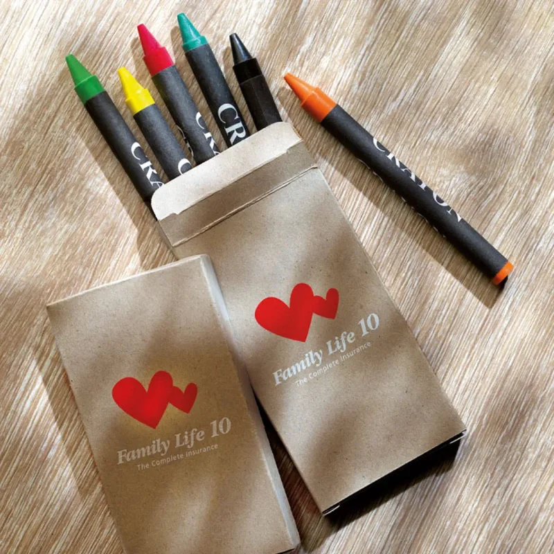 More Than Gifts Crayon set Bravo, 6 pieces