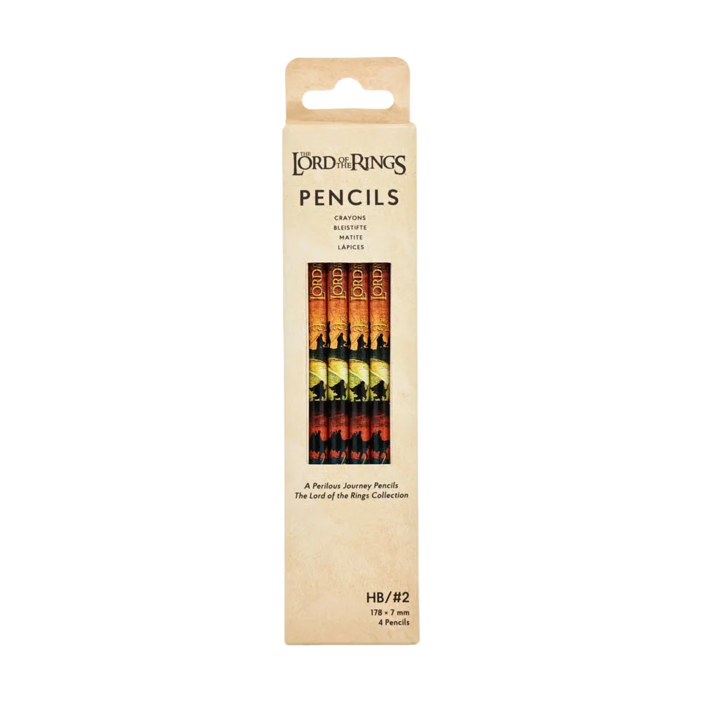 PAPERBLANKS A PERILOUS JOURNEY PENCIL PACK OF 4