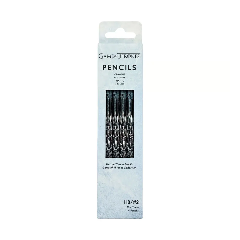 PAPERBLANKS GAME OF THRONES PENCIL PACK OF 4