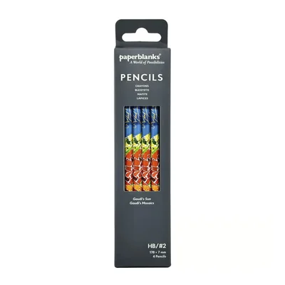 PAPERBLANKS GAUDI'S SUN PENCIL PACK OF 4