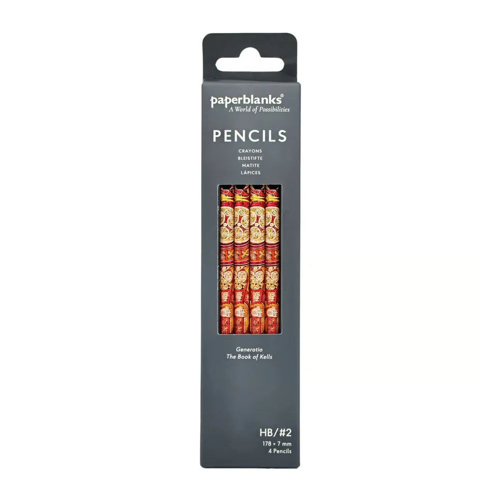 PAPERBLANKS GENERATIO PENCIL PACK OF 4