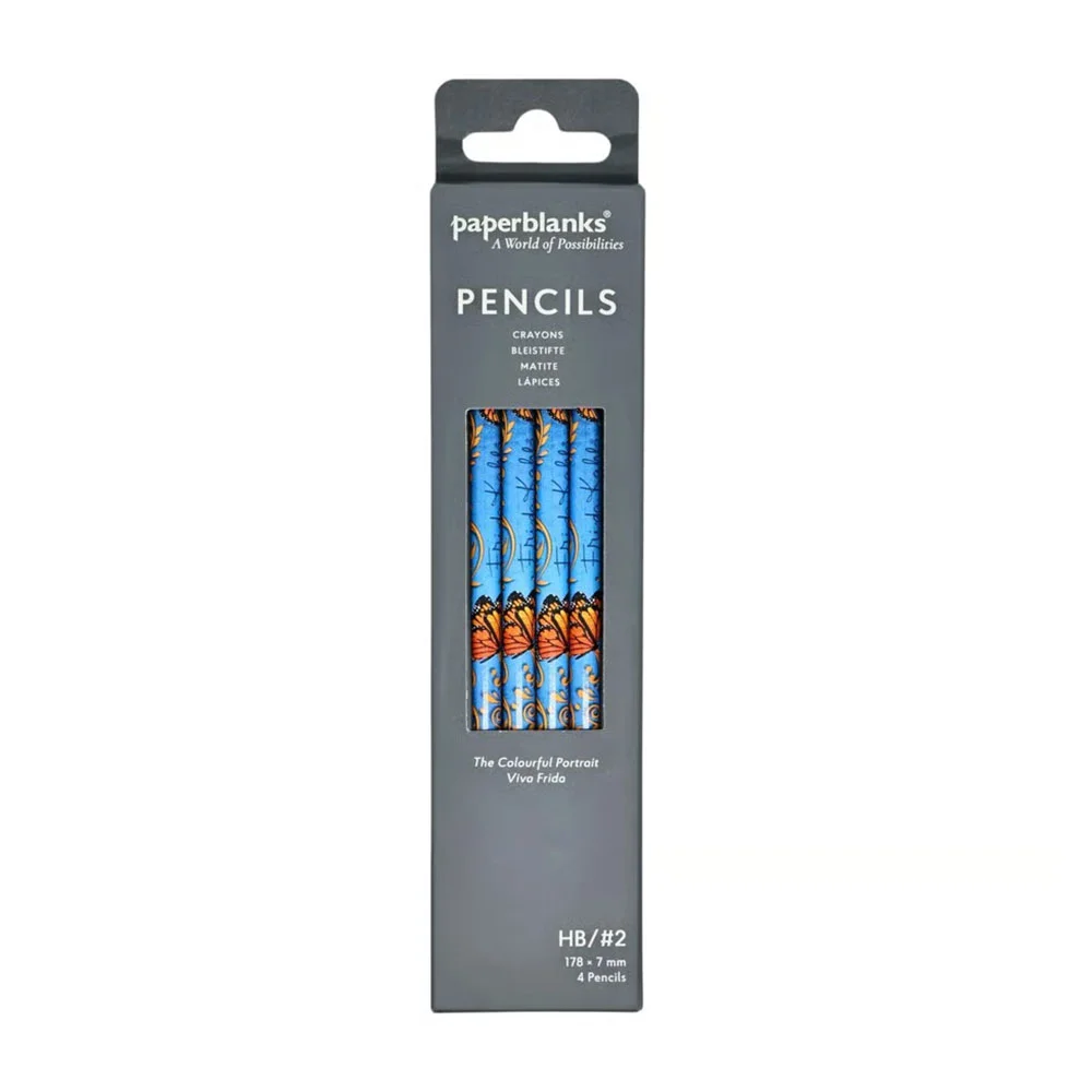 PAPERBLANKS VIVA FRIDA PENCIL PACK OF 4