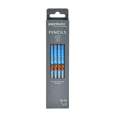 PAPERBLANKS VIVA FRIDA PENCIL PACK OF 4
