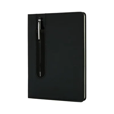 XD Set notebook and pen, A5, black