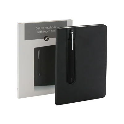XD Set notebook and pen, A5, black