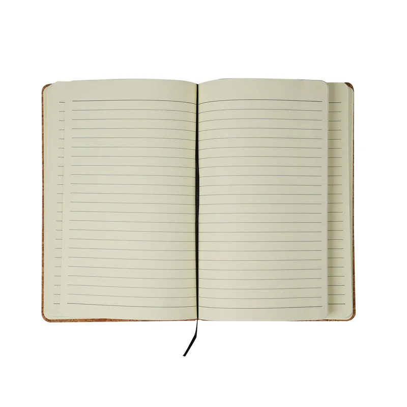 Notebook Paris, pen loop, A5, cork, 80 sheets