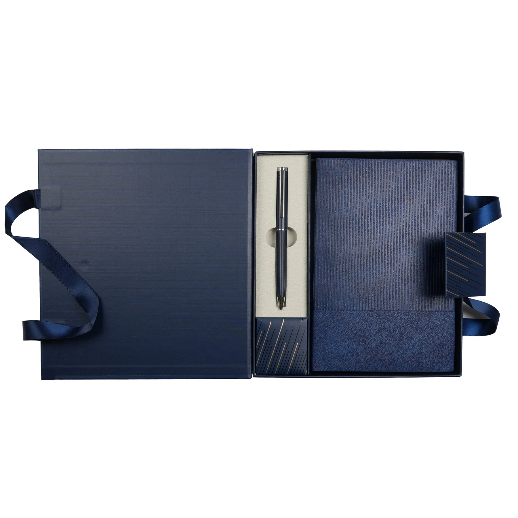 Matrix Blue Notebook and pen set, in box, blue