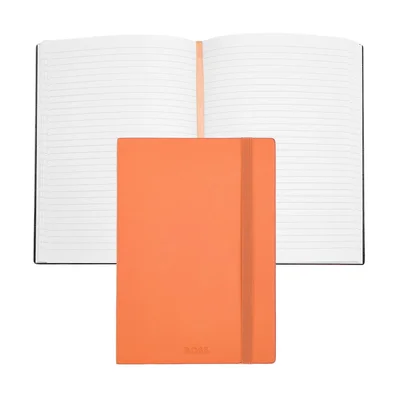 Hugo Boss Notebook Pastel Classic, A5, lined, orange