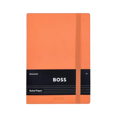 Hugo Boss Notebook Pastel Classic, A5, lined, orange