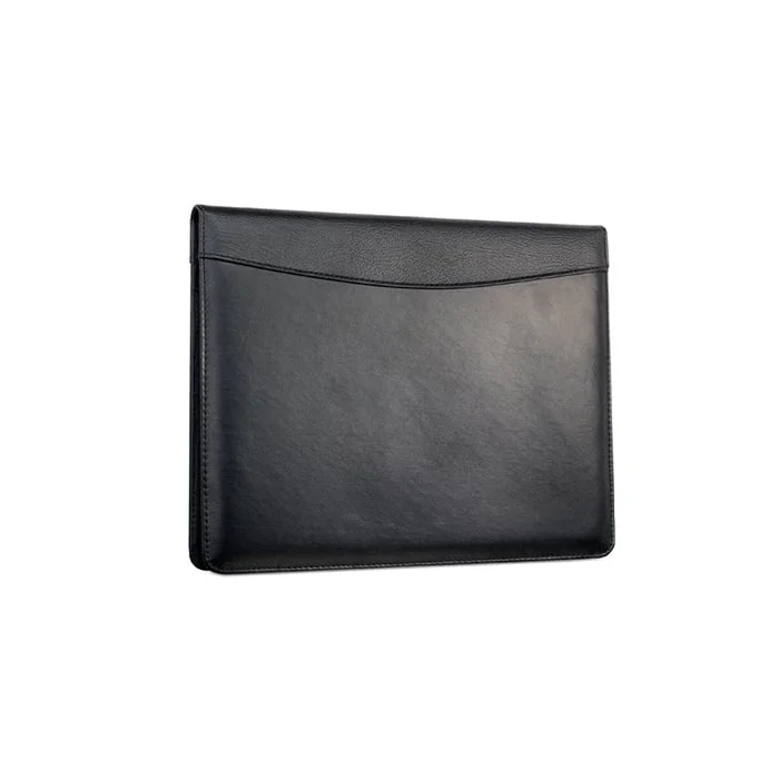 More Than Gifts Conference folder Nadia, A4, faux leather, black