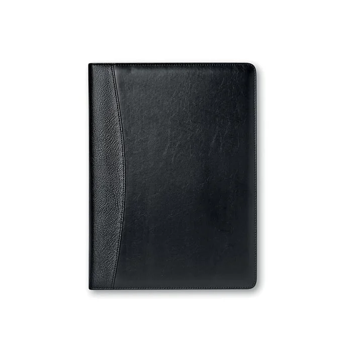More Than Gifts Conference folder Nadia, A4, faux leather, black