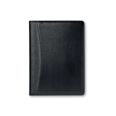 More Than Gifts Conference folder Nadia, A4, faux leather, black