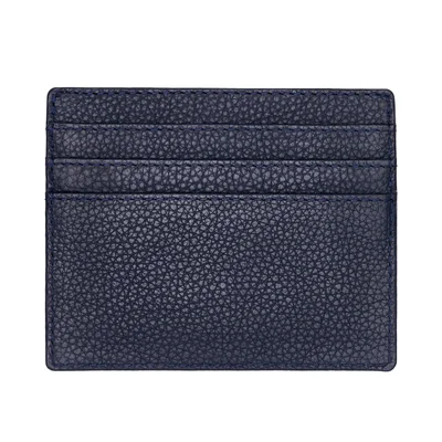 Hugo Boss Card holder Classic Grained, 6 slots, dark blue