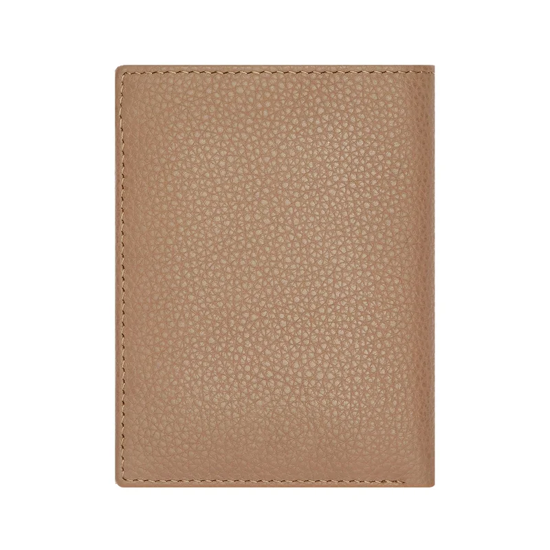 Hugo Boss Card holder Classic Grained, 8 slots, caramel