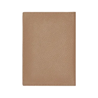 Hugo Boss Passport Holder Classic Grained, caramel