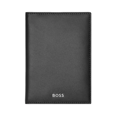 Hugo Boss Card case Classic Smooth, with 16 compartments, black