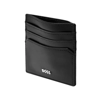 Hugo Boss Card Holder Classic Smooth, with 6 compartments, black