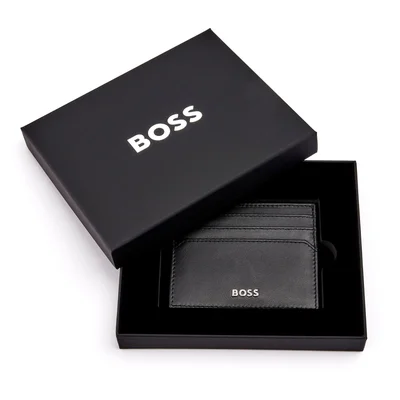 Hugo Boss Card Holder Classic Smooth, with 6 compartments, black