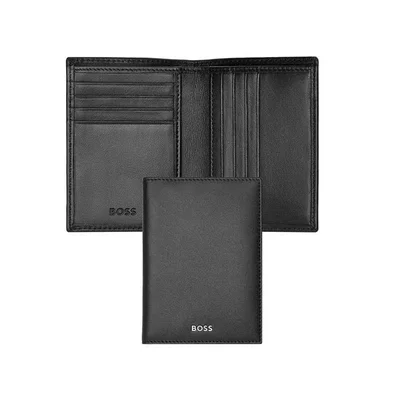 Hugo Boss Card Holder Classic Smooth, with 8 slots, black