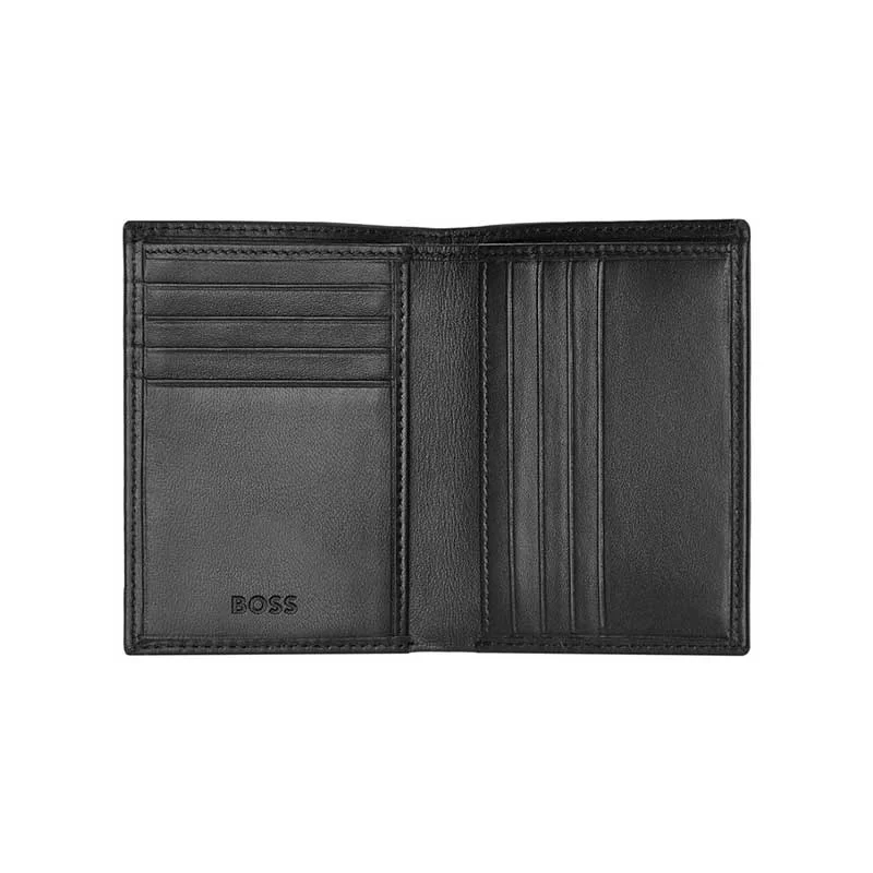 Hugo Boss Card Holder Classic Smooth, with 8 slots, black