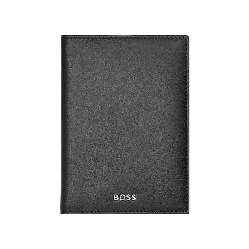 Hugo Boss Card Holder Classic Smooth, with 8 slots, black