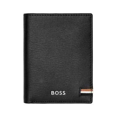 Hugo Boss Card holder Iconic, with 8 slots, black