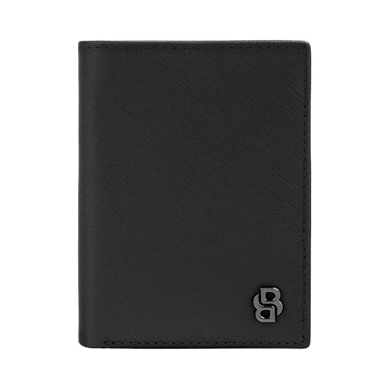Hugo Boss Card holder Saffiano, with 12 slots, black