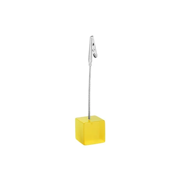 Cool Note holder Compton, with clip, yellow