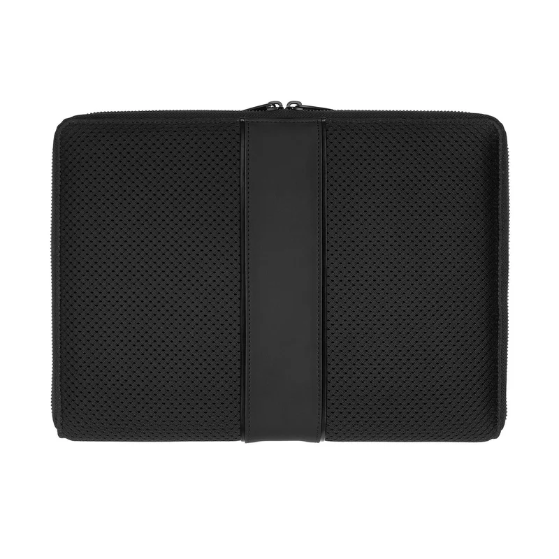 Hugo Boss Folder Arche, A4, with zipper, black