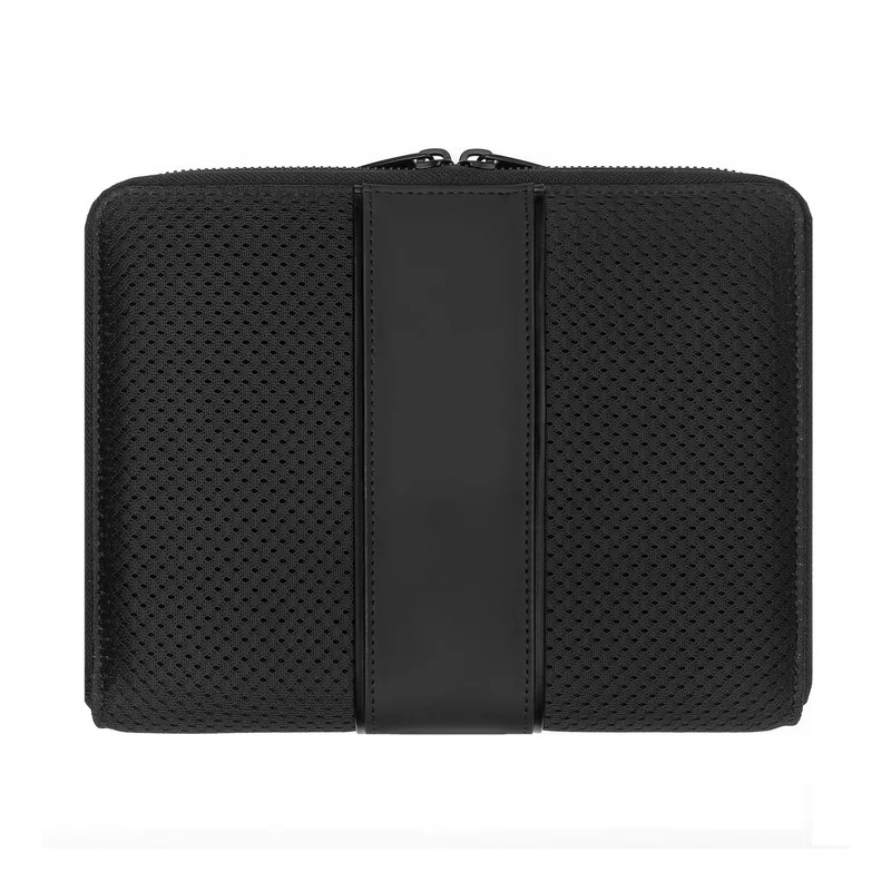 Hugo Boss Folder Arche, A5, zip, black
