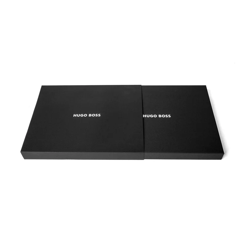 Hugo Boss Folder Pure Iconic, A4, with zipper, black
