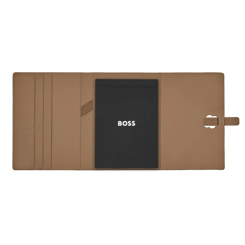 Hugo Boss Conference folder Double B, A5, brown