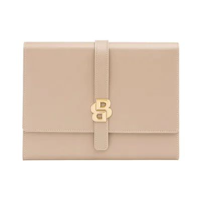 Hugo Boss Conference folder Double B, A5, rose gold
