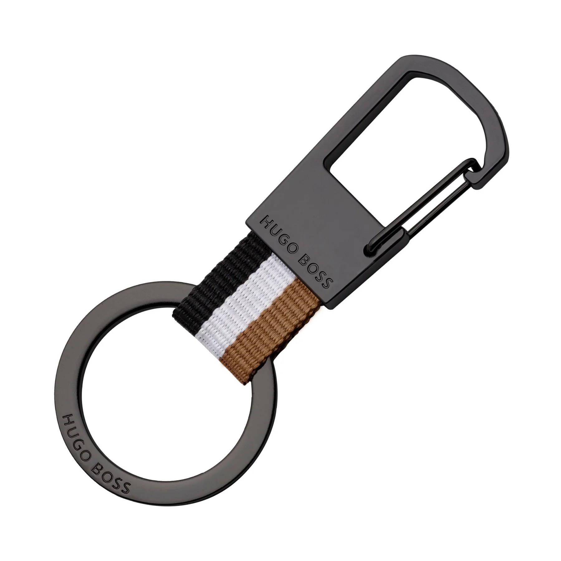 Hugo Boss Keychain Iconic, Black
