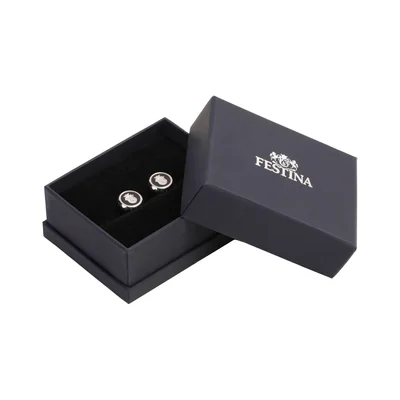 Festina Cufflinks Chronobike, silver