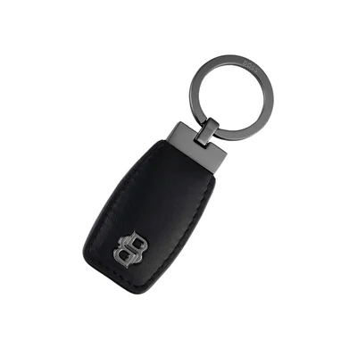 Hugo Boss Keyring Double B, black-grey
