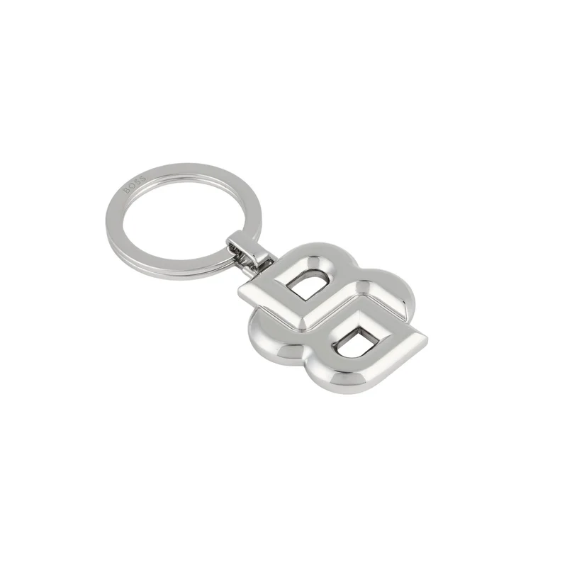 Hugo Boss Keyring Double B, silver