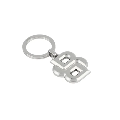 Hugo Boss Keyring Double B, silver