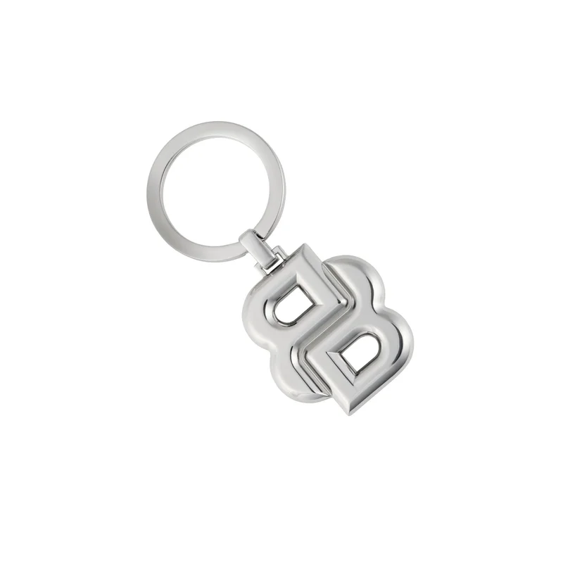 Hugo Boss Keyring Double B, silver