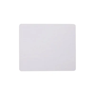 BESTSUB Mouse Pad, 22 x 18 cm, 3 mm, white