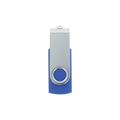USB Flash Drive Swivel, USB 2.0, 16 GB, unbranded, blue