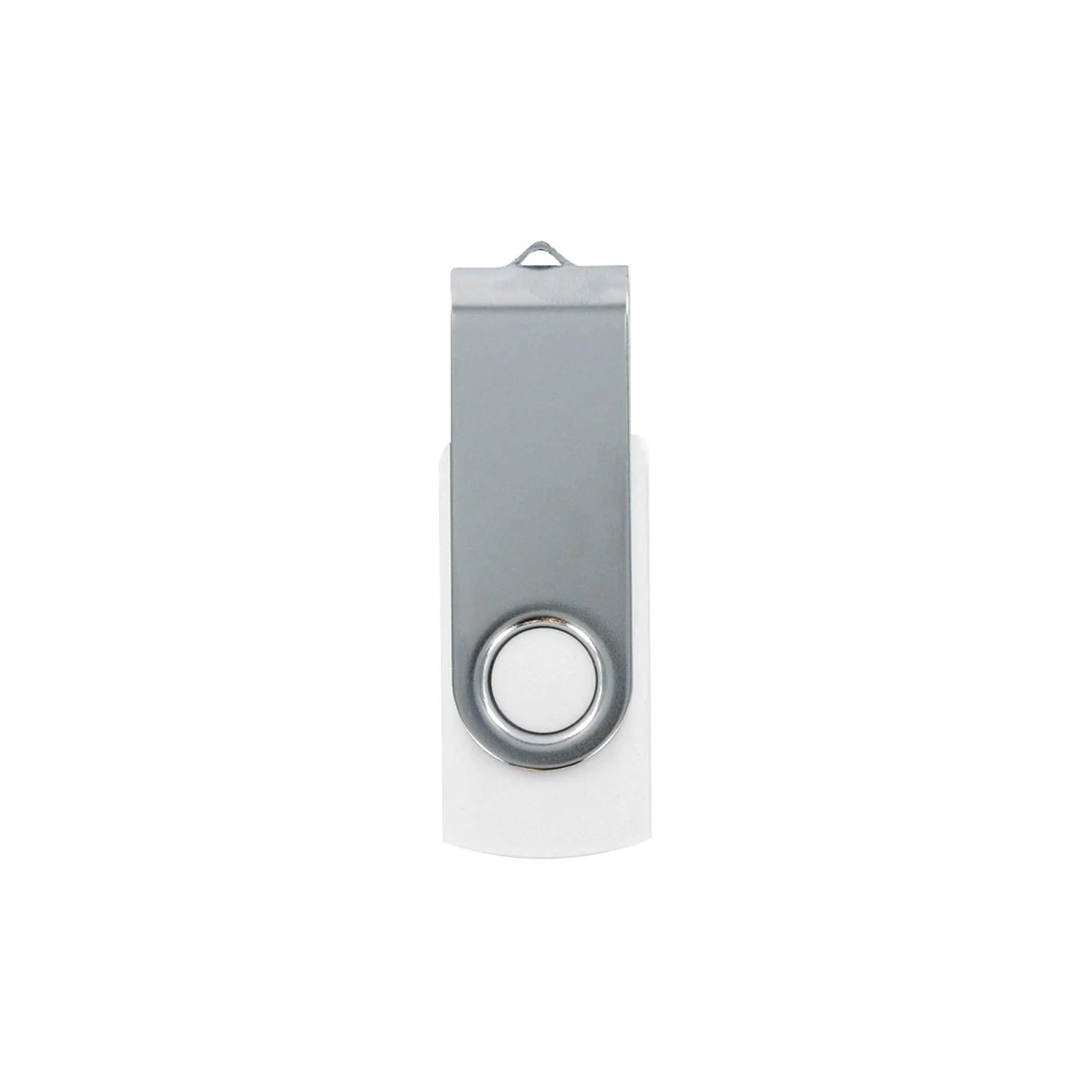 USB flash drive Swivel, USB 2.0, 16 GB, no logo, white