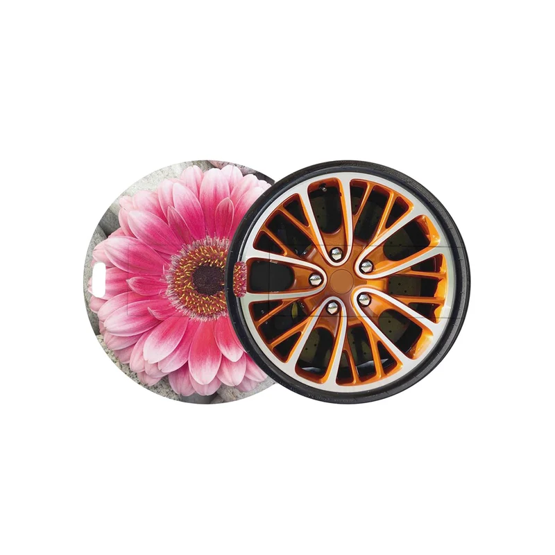 USB flash drive Disc Card, USB 2.0, 16 GB, no logo, white