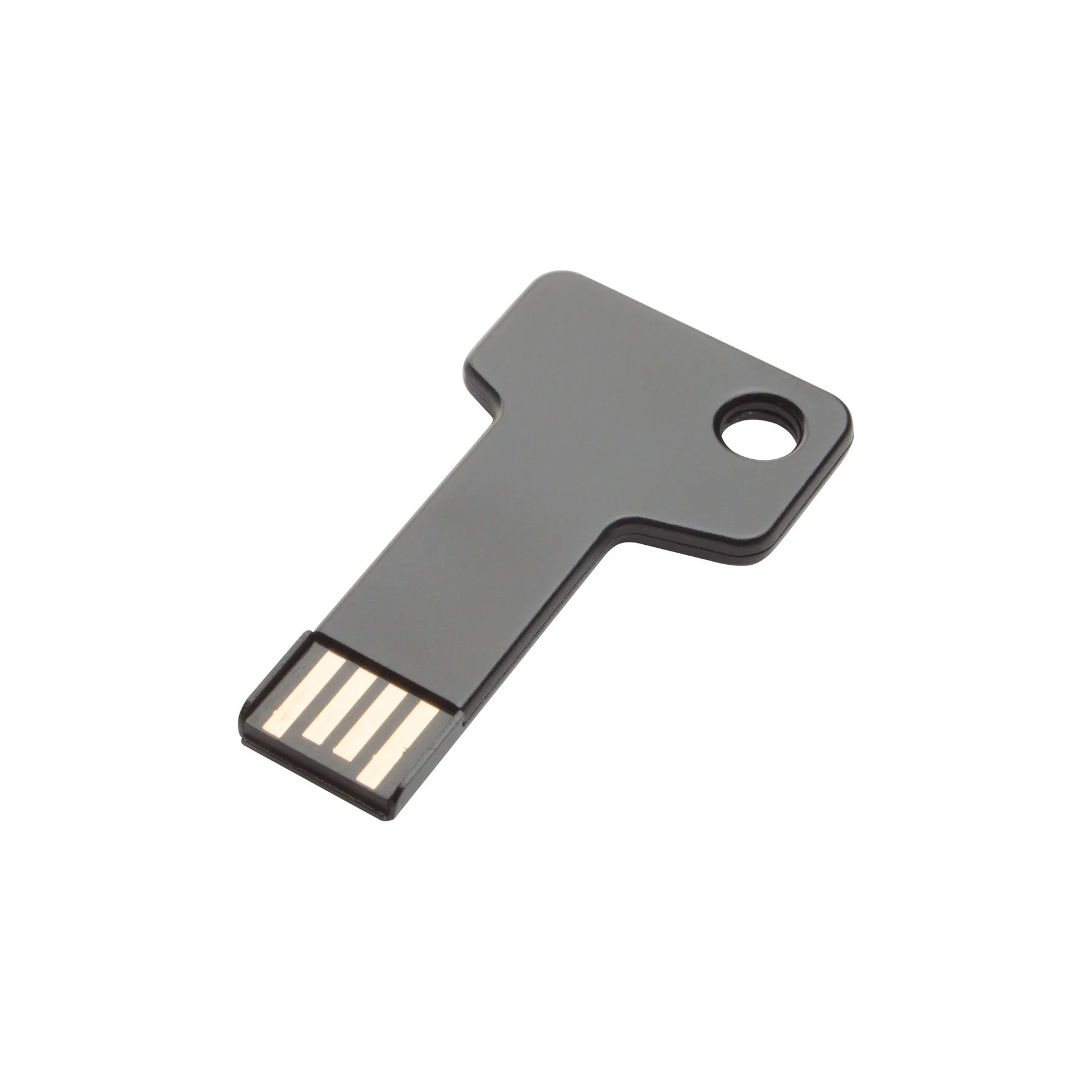 Stick key USB flash drive, USB 2.0, 8 GB, key-shaped, black