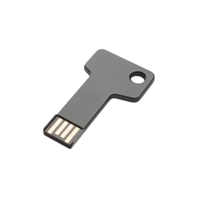 Stick key USB flash drive, USB 2.0, 8 GB, key-shaped, black